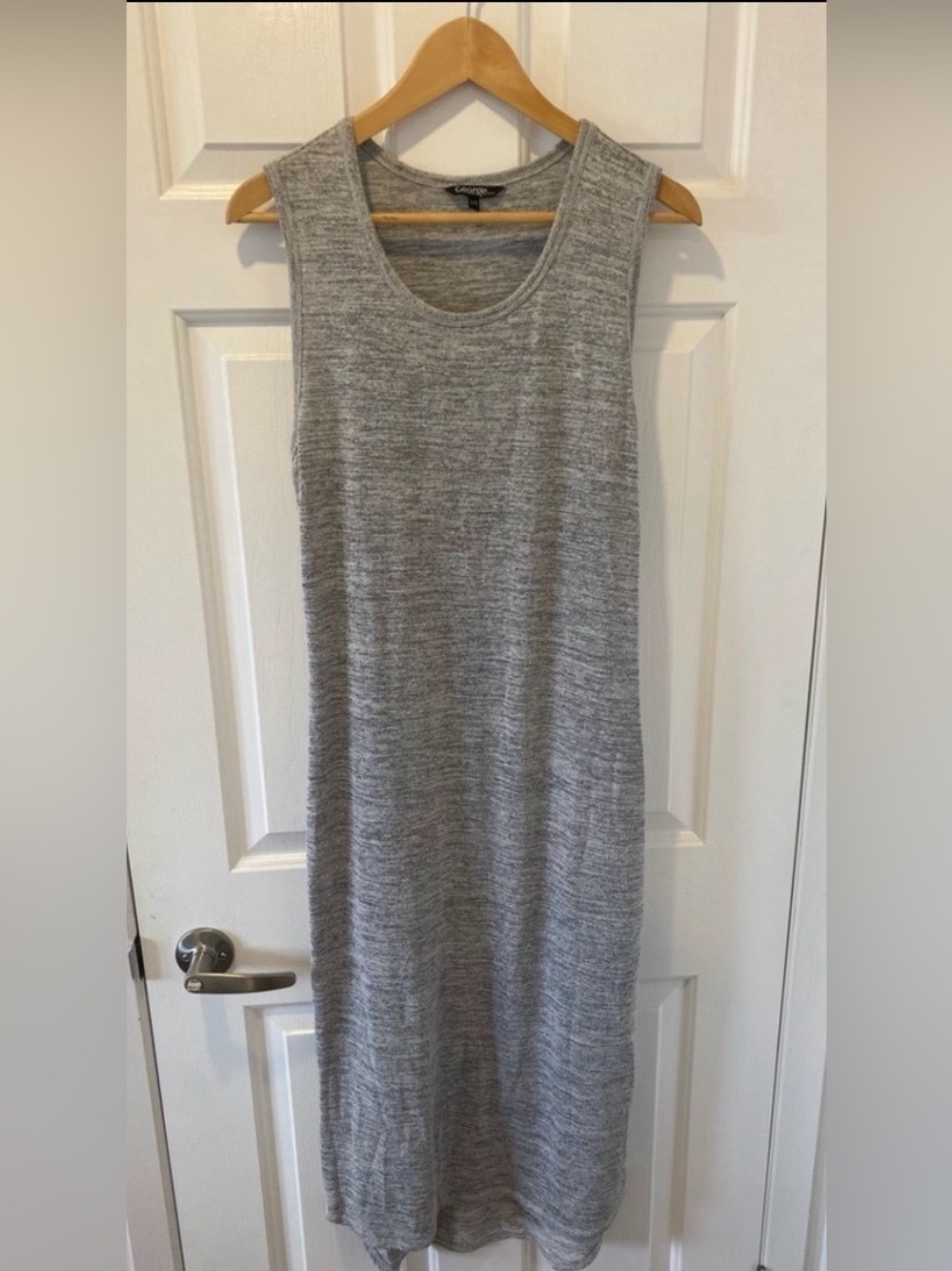 Grey Maxi Dress Size L – Casual Summer Lounge Dress
